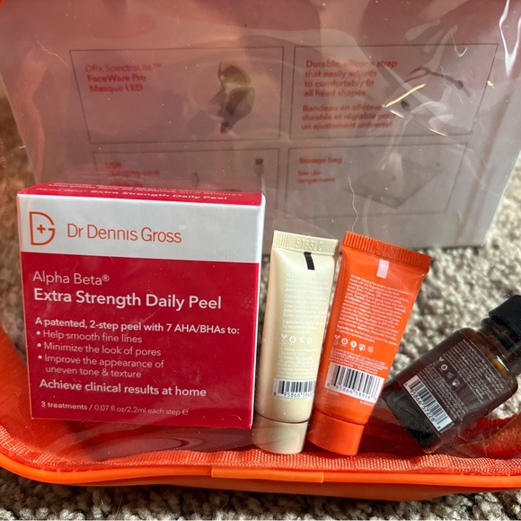 NIB Dr Dennis Gross DRx SpectraLite FaceWare Pro Masque LED Mask w/samples - Picture 9 of 10